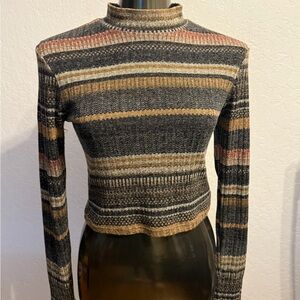 Mimi Chica Multicolor Striped Long Sleeve Top